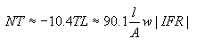 Radome Noise Temperature Equation